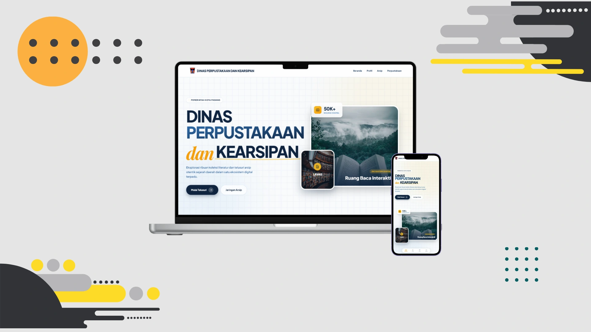 DISPUSIP - Sistem Informasi Perpustakaan & Arsip