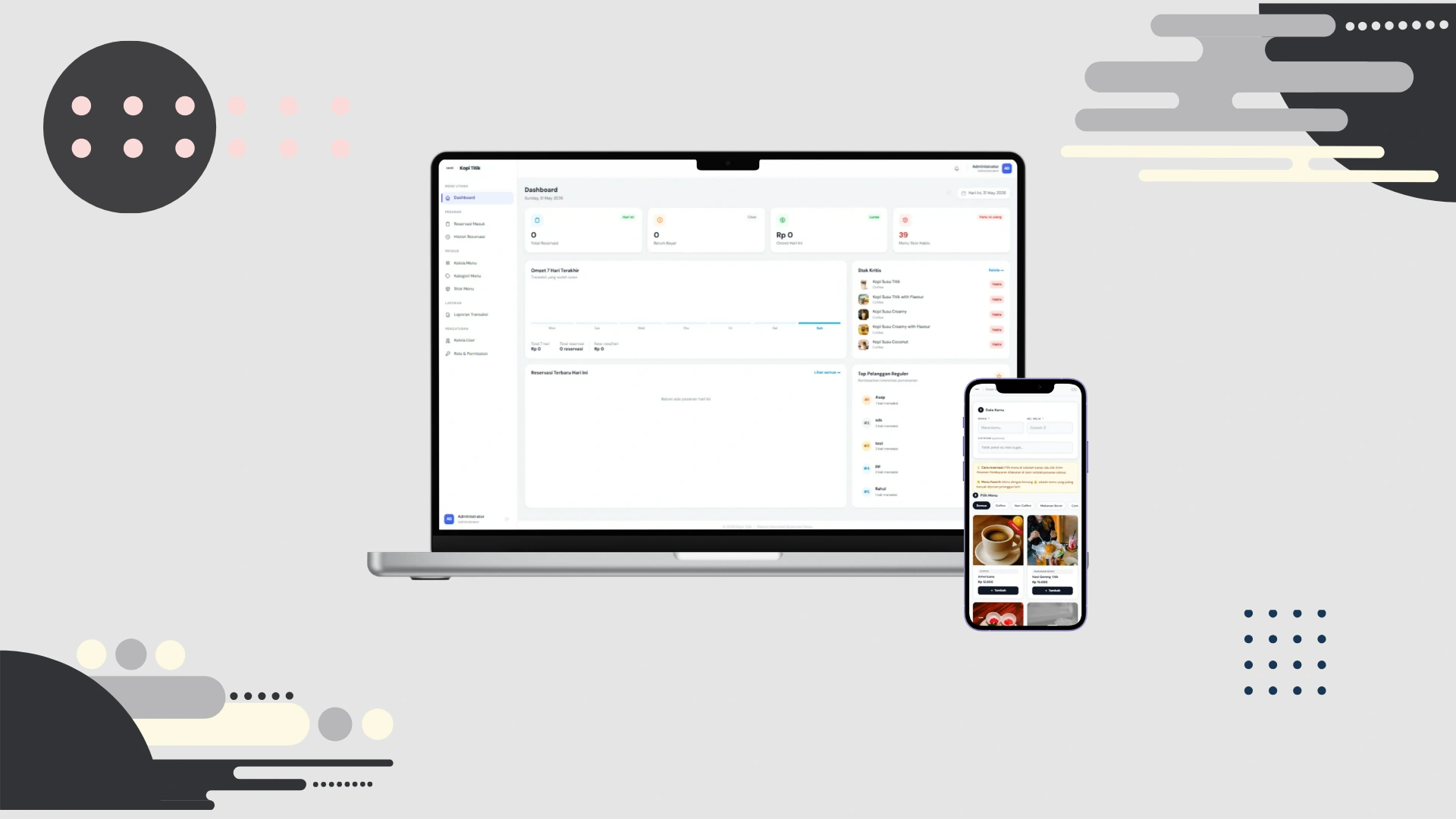 Koptik - Sistem POS Kedai Kopi